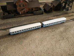 PIKO, DIESEL ENGINE AND WAGON, TRAIN SET IN VERY GOOD SHAPE, SCALE N - Picture 1 of 13