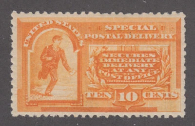 US E3 10c Special Delivery Mint F-VF OG H SCV $300 - Image 1 of 2