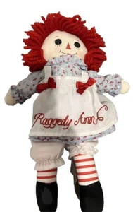 Hasbro by Aurora RAGGEDY ANN DOLL 12” Baby Rag Soft Toy Plush Stuffed 2012 - Picture 1 of 8