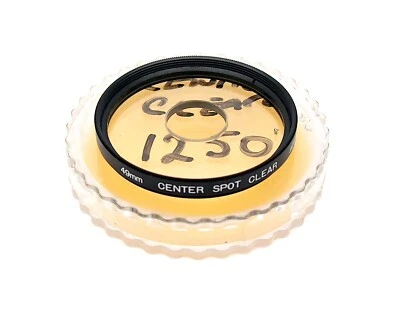 Centre Spot Clear  Made in Japan 49mm Filter - Image 1 of 3