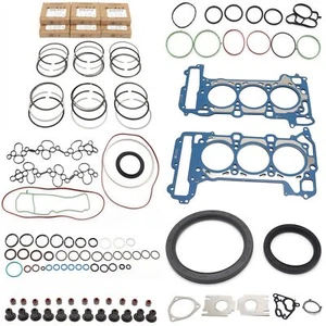 Engine Rebuild Overhaul Piston Ring Kit For Porsche AUDI S4 S5 B9 EA839 3.0 TFSI - Picture 1 of 15