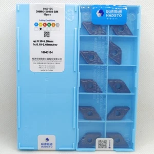 10pcs DNMG150408-BM HS7125 DNMG432 Original HADSTO CNC blade carbide inserts - Picture 1 of 2