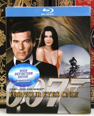 FOR YOUR EYES ONLY 007 JAMES BOND -- BLU-RAY NEW w/ SLIPCOVER -- I SHIP BOXED - Image 1 of 2