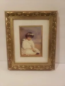Sir John Everett Millais "The Little Speedwells Darling Blue" Gold Framed - Picture 1 of 9