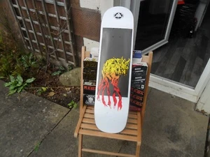 Welcome x PS Stix "Manned Wolf " skateboard deck Rare & sold out - Picture 1 of 13