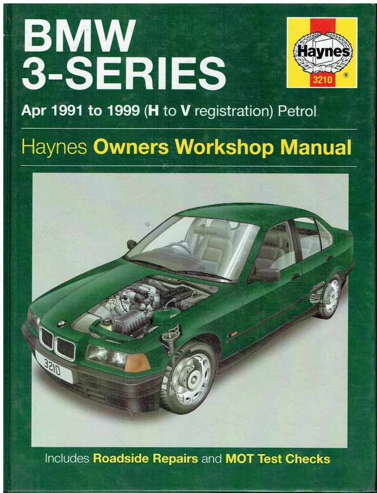 BMW E36 316i 318i 320i 323i 325i 328i SALOON COUPE (1991-99) MANUAL DE REPARO *VGC* - Imagem 1 de 1