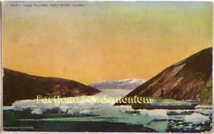 Taku Glacier Photo Postcard, Posted at Sitka, Alaska July 6, 1909 - Picture 1 of 6