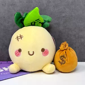 Makeship Mafioso Turnip Boy by Snoozy Kazoo Video Game Plush Soft Toy 6" 1/1030 - Picture 1 of 8