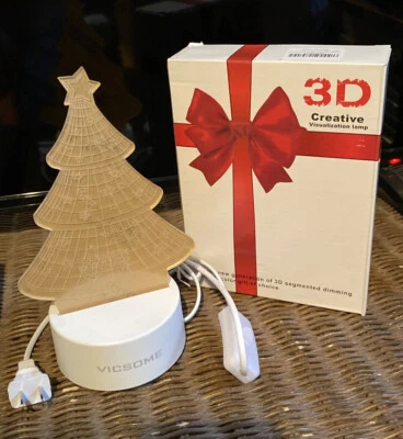 Christmas Tree Creative 3D Decoration. Bright Holiday Tree!! Brand New!! - Image 1 of 4