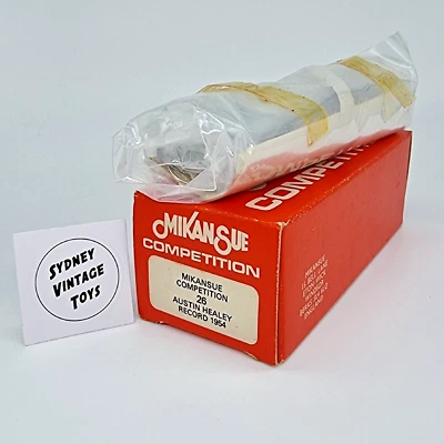 MIKANSUE Competition #26 Austin Healey Record 1954 1/43 White Metal Kit - Image 1 of 4