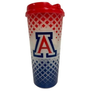 Arizona Wildcats 24oz Grid Style Double Walled Tumbler - NCAA - Picture 1 of 1