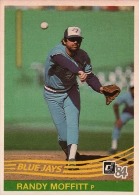1984 Donruss Baseball #390 - Randy Moffitt - Toronto Blue Jays  84-326 - Image 1 of 2