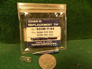 (1) Punta di ricambio conica HAKKO 900M-T-S4 .125 mm nuova con scatola nos - Foto 1 di 1