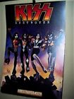 KISS  DESTROYER 45th Anniversary Original Promo Poster ACE FREHLEY Peter Criss 