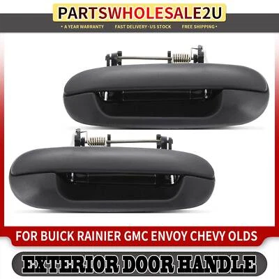 2 черные задние дверные ручки для Buick Rainier 2004-2007 GMC Envoy Chevy - Изображение 1 из 4