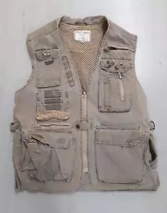 FOXFIRE Ultimate Vest Khaki Travel Hiking Safari Thunder River Size M Preowned - Picture 1 of 1