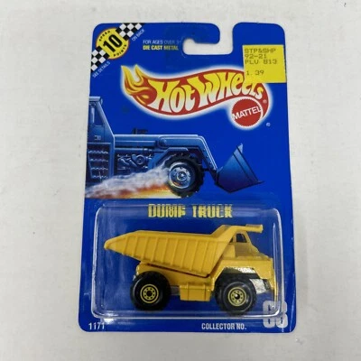 HOT WHEELS BLUE CARD 38 DUMP TRUCK NEW - Image 1 of 2