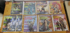 Lot of 9 Realms of Fantasy Gaming Magazines Bagged & Boarded - Picture 1 of 5