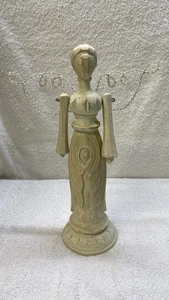 Midwest Of CANNON FALLS arte popolare angelo in legno statuina braccia mobili e ornamento - Foto 1 di 9