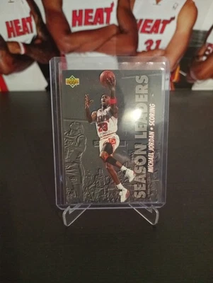 1993 UPPER DECK MICHAEL JORDAN SEASON LEADERS #166 - Photo 1/2