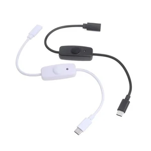 EIN/AUS Schalterkabel USB Typ C Kabel Netzschalter Ladekabel - Picture 1 of 7