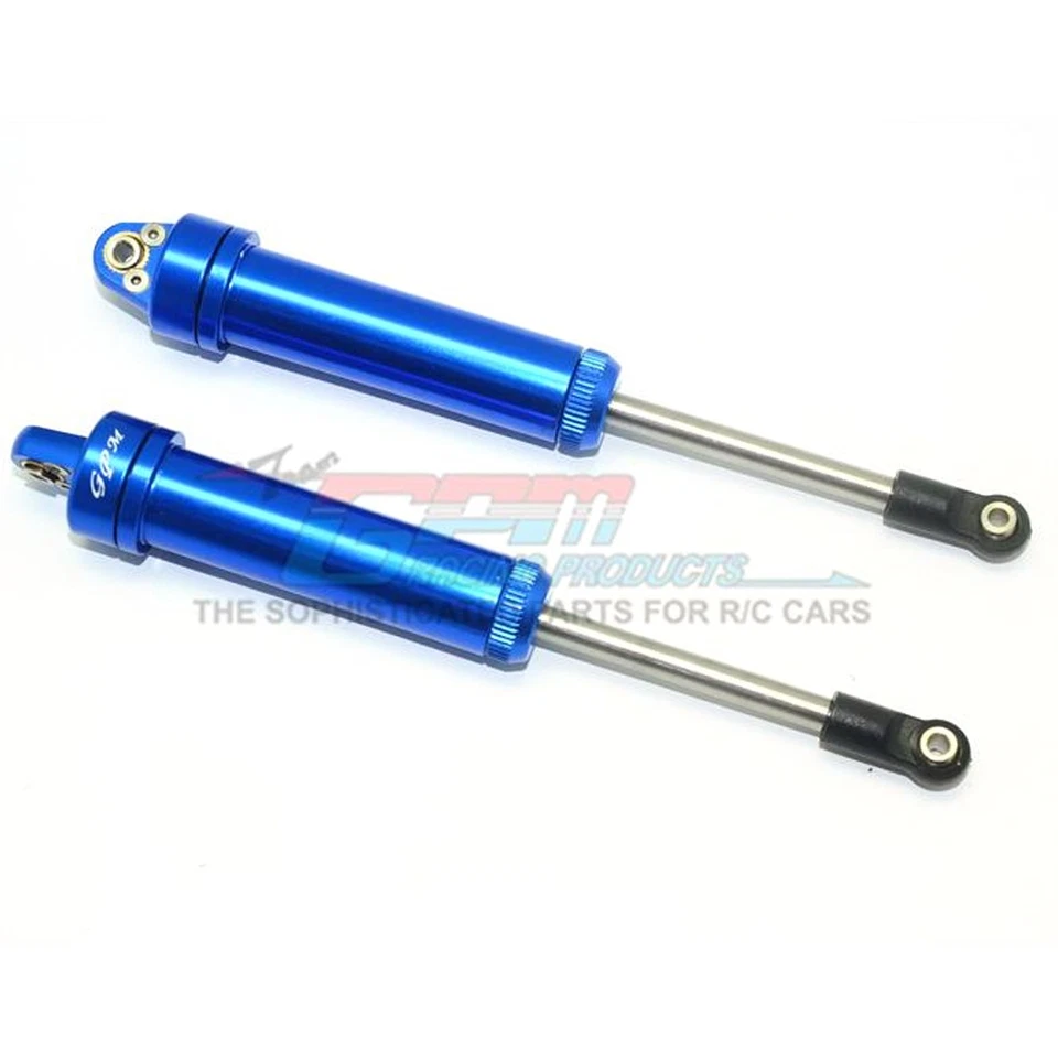 GPM Racing Aluminium Front Internal Shocks 135mm Blue Unlimited Desert Racer