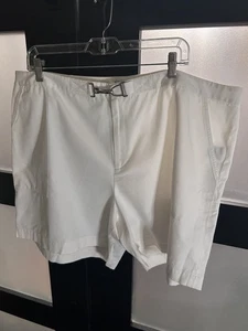 Lauren Ralph Lauren Women's White Shorts NWT 100% Cotton Sz. 20W - Picture 1 of 13