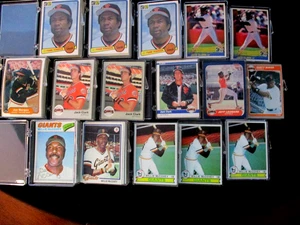 SF GIANTS  TEAM SET COLLECTION...16  TEAM SETS FROM  70'S - 80'S !  McCovey + - Picture 1 of 5