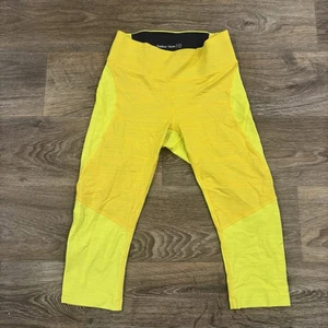 Outdoor Voices TechSweat 7/8 Zoom Leggings - Gelb Colorblock - Small - Bild 1 von 5