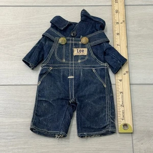 Vintage Blue Denim Buddy Lee Doll Shirt & Overall Long L - Bild 1 von 2