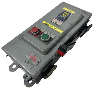 Square D HU261AWK Non-Fused Safety Switch Series D1 30A 600V 2-Pole - Picture 1 of 4