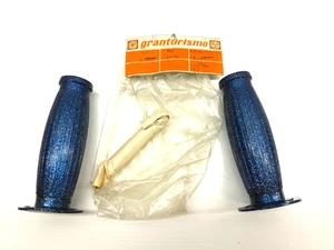 Triumph Pre Unit Granturismo Motorcycle Grips Genuine Original NOS Metal Flake - Picture 1 of 5