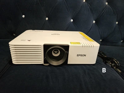 315 HOURS- Epson Powerlite L500W Home Theater Movie Laser Projector L 3LCD H908A - Image 1 of 4