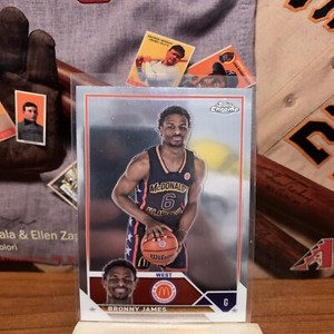2023 Bronny James Topps Chrome McDonald’s RC #68 Hot!!
