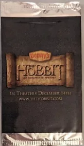 Paquete sellado de tarjetas coleccionables Denny's El Hobbit 2012 - Imagen 1 de 1