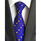 Cravate à pois floraux classiques pour hommes JACQUARD TISSÉ cravate mariage cravates formelles neuves