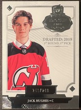2019-20 Upper Deck The Cup Jack Hughes Rookie Class of 2020 RC #/249 DEVILS 😈