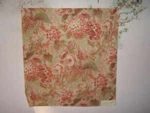 Ralph Lauren, Southwick Floral, Remnant, 26.50" W X 27" L, Color Wild Rose - Picture 1 of 1