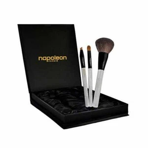 Napoleon Perdis Swell Shell Brush Gift Box Set, Powder/Liner/Eye Shadow Brush - Bild 1 von 11
