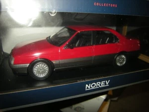 1:18 Norev Alfa Romeo 164 1991 rojo/rojo en embalaje original - Imagen 1 de 1