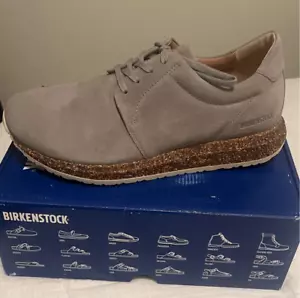 Birkenstock Wrigley Sneaker Grau Wildleder NEU Neu mit Karton - Bild 1 von 8