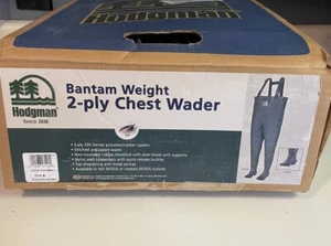 Vintage Hodgman Green Bantam Weight 2-Ply Chest Waders - Needs Patched. **Lesen** - Bild 1 von 11