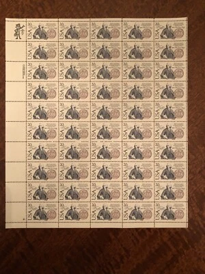 SHEET OF 50 MNH #2036 TREATY OF AMITY AND COMMERCE .20 CENT POSTAGE STAMPS - Image 1 of 3