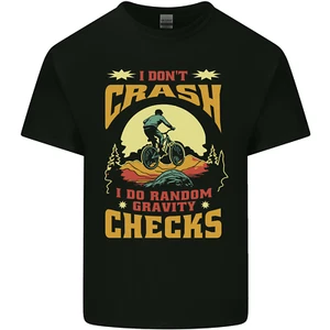 Downhill Mountain Biking DH Bike Funny Kids T-Shirt Boys Girls - Picture 1 of 15