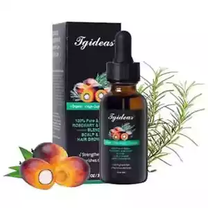 Tgideas Batana Rosemary Hair Growth Oil - Organic Jojoba Argan Scalp Oil for ... - Picture 1 of 1