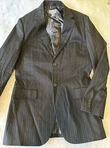 H&M Men’s Small Cotton Polyester 2-button Blazer Jacket - Picture 1 of 4