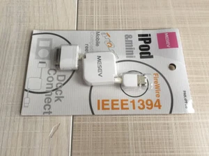 IEEE 1394 6Pin-30Pin Firewire Charging Cable Cord For Apple iPod Mini 1 1st 2nd - Afbeelding 1 van 12