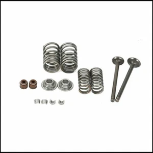 Intake Exhaust For Honda CRF50F 2004-2008 Valves Springs Clips Seals Set New - Picture 1 of 9