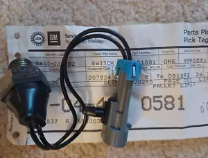 AC DELCO switch 14101881 AS for back up lamp: Chevrolet, Pontiac, and Oldsmobile - Picture 1 of 3