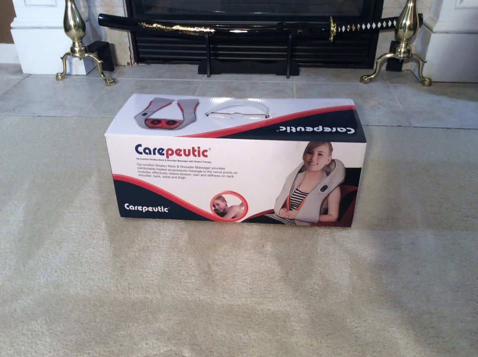 Masajeador de cuerpo completo amasado Shiatsu sueco Carepeutic Deluxe con calor KH269A01 Foto 1 de 4